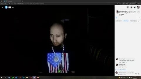 Cyraxx live on FB. Deleted stream. 12/9/2022