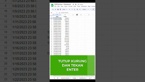 Live Chart Kurs Mata Uang - Google Sheets Tips & Tricks 13 #belajaronline #googlesheets