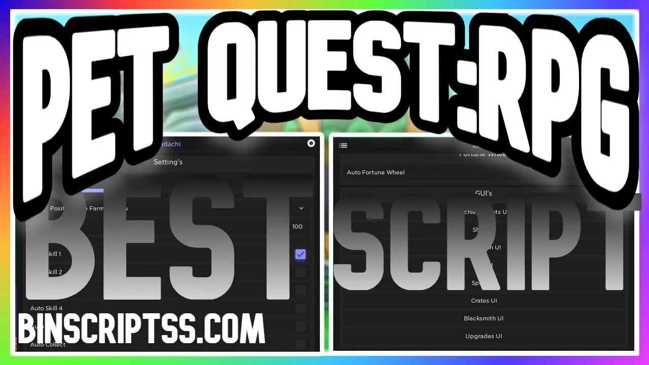 ROBLOX Pet Quest: RPG Script - AMAZING AUTOFARM *PASTEBIN 2023*