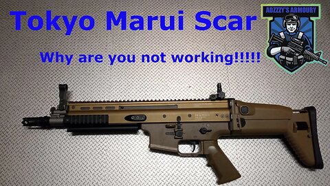 Tokyo Marui Recoil Scar in need of a repair and upgrade