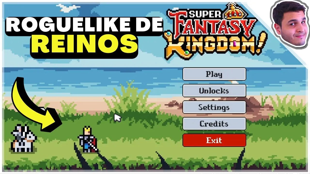 ALGUEM ME ENSINA A JOGAR ESSE JOGO SUPER FANTASY KINGDOM