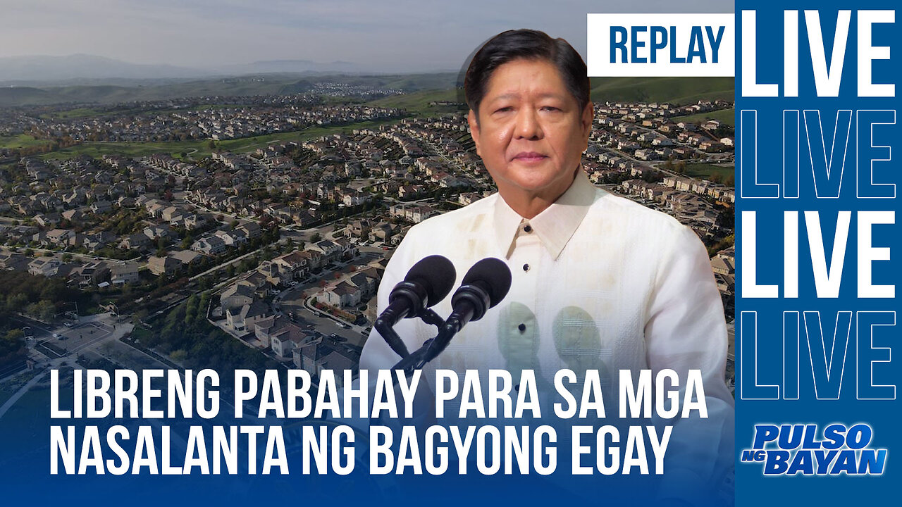 PBBM, ipinangako ang libreng pabahay para sa mga nasalanta ng bagyong Egay