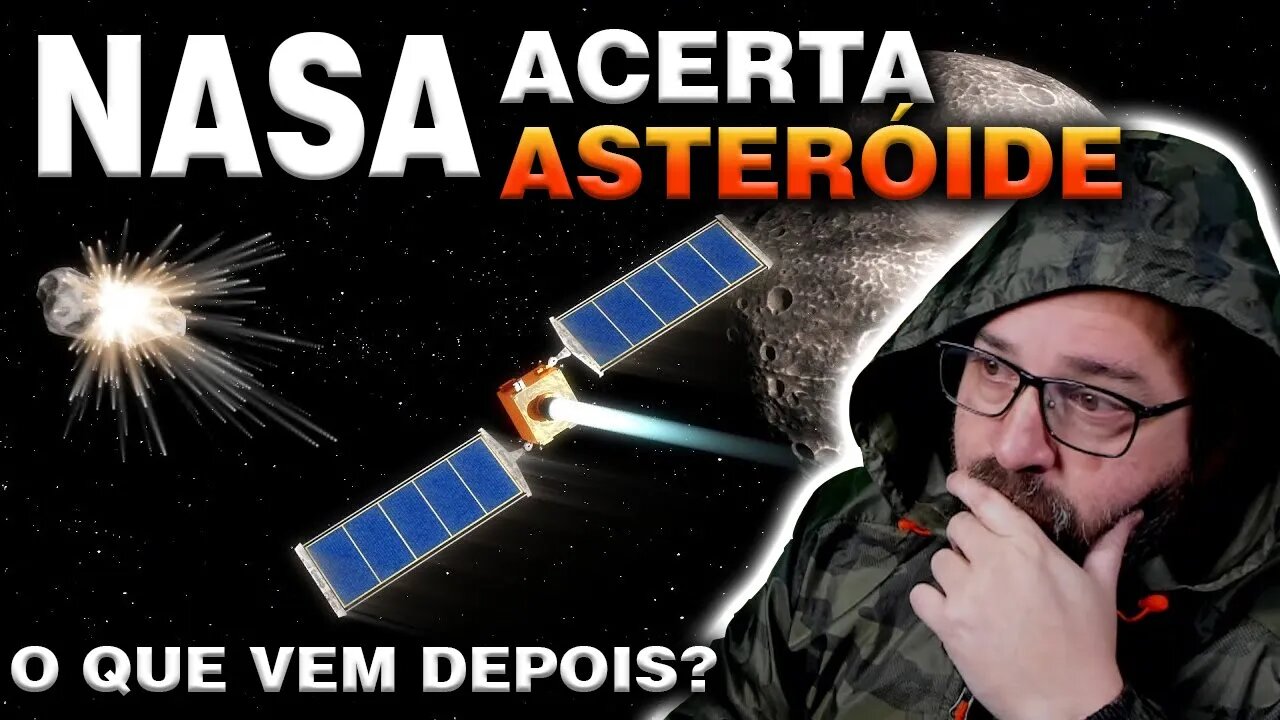 DART: assista à colisão de espaçonave da NASA com asteroide