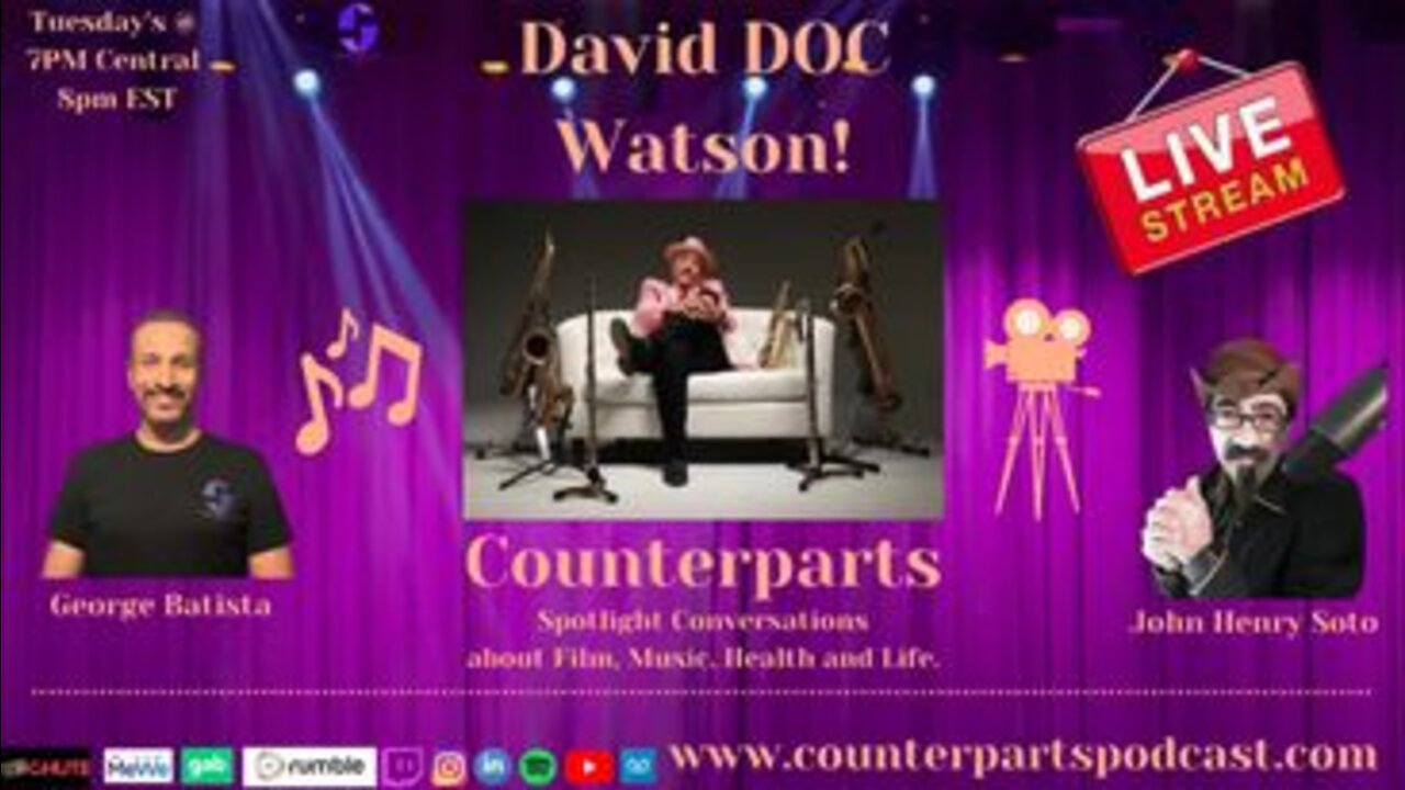 Counterparts - Musician David DOC Watson - March 1st 2022