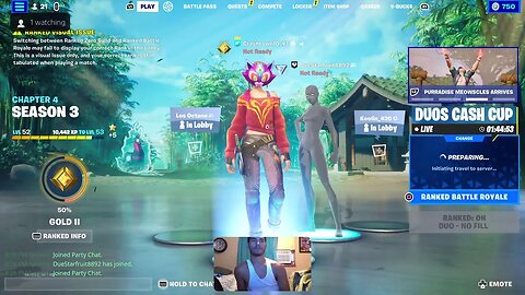 Help me get monitized while I play Fortnite