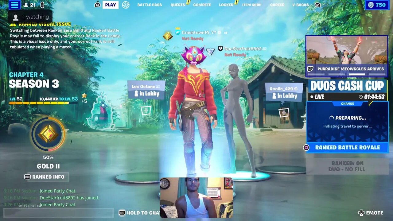 Help me get monitized while I play Fortnite