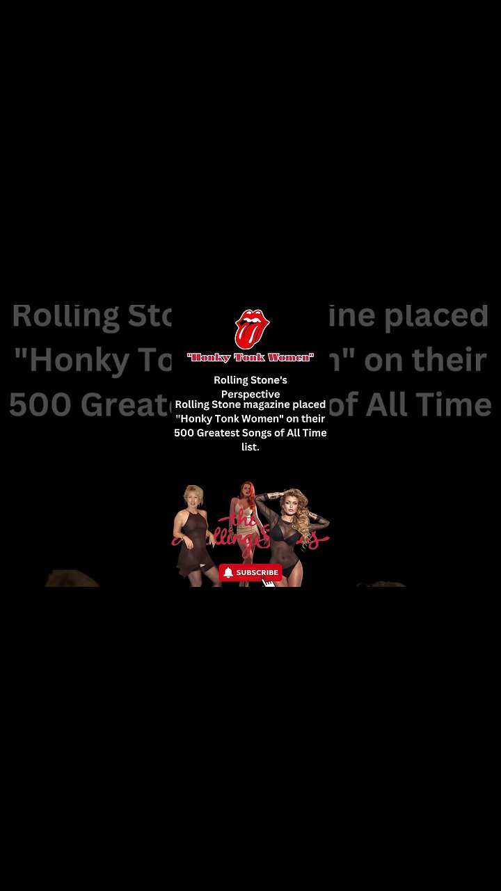 Honkey Tonk Women Rolling Stones Perspective #shorts #rollingstones #rocknroll
