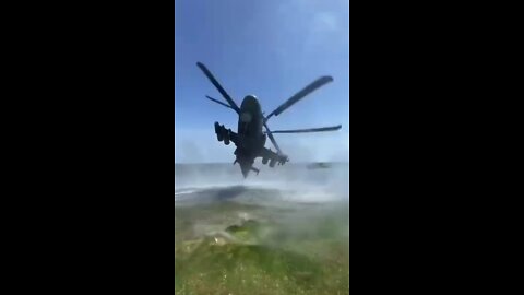 ★★★ Russian Ka-52 helicopters staged a show for the residents of Alchevsk