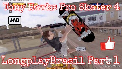 Longplay Tony Hawks Pro Skater 4 Playstation 1