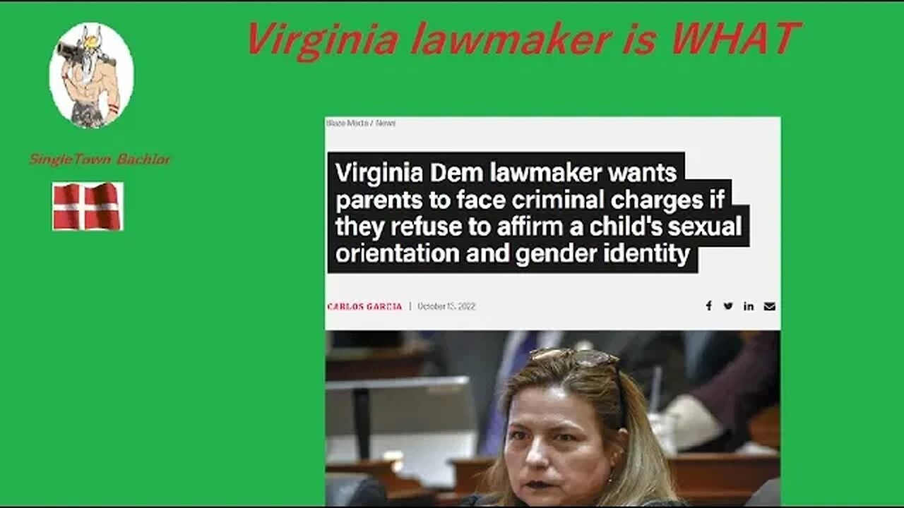 Viginia Lawmaker IS WHAT ???????????