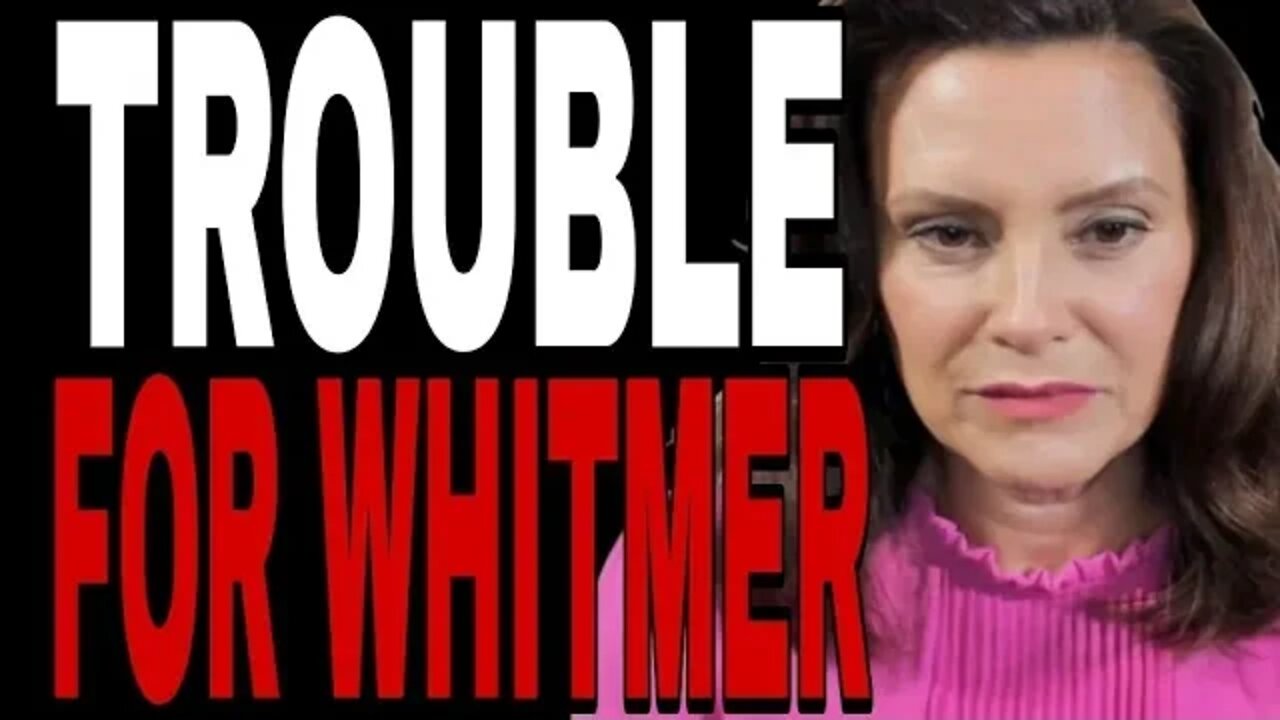 GRETCHEN WHITMER FURIOUS AS JUDGE STRIKES DOWN UNCONSTITUTIONAL ELECTION LAW IN MICHIGAN