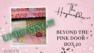 Beyond The Pink Door – Think Pink Sewscription Box No. 10 | Unboxing | Aussie Sewing Vlog | #18