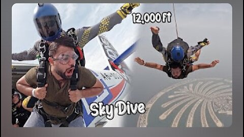 I Did A Skydive In Dubai😱