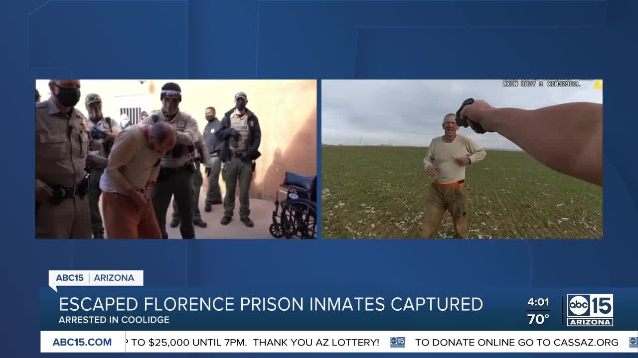 Escaped Florence prison inmates captured