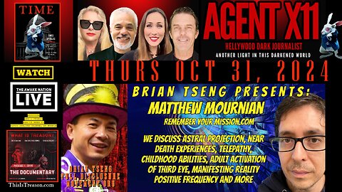 AGENT X11: Ep 44: Brian Tseng Presents: Matthew Mournian