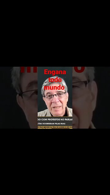 engana geral, típico cinismo