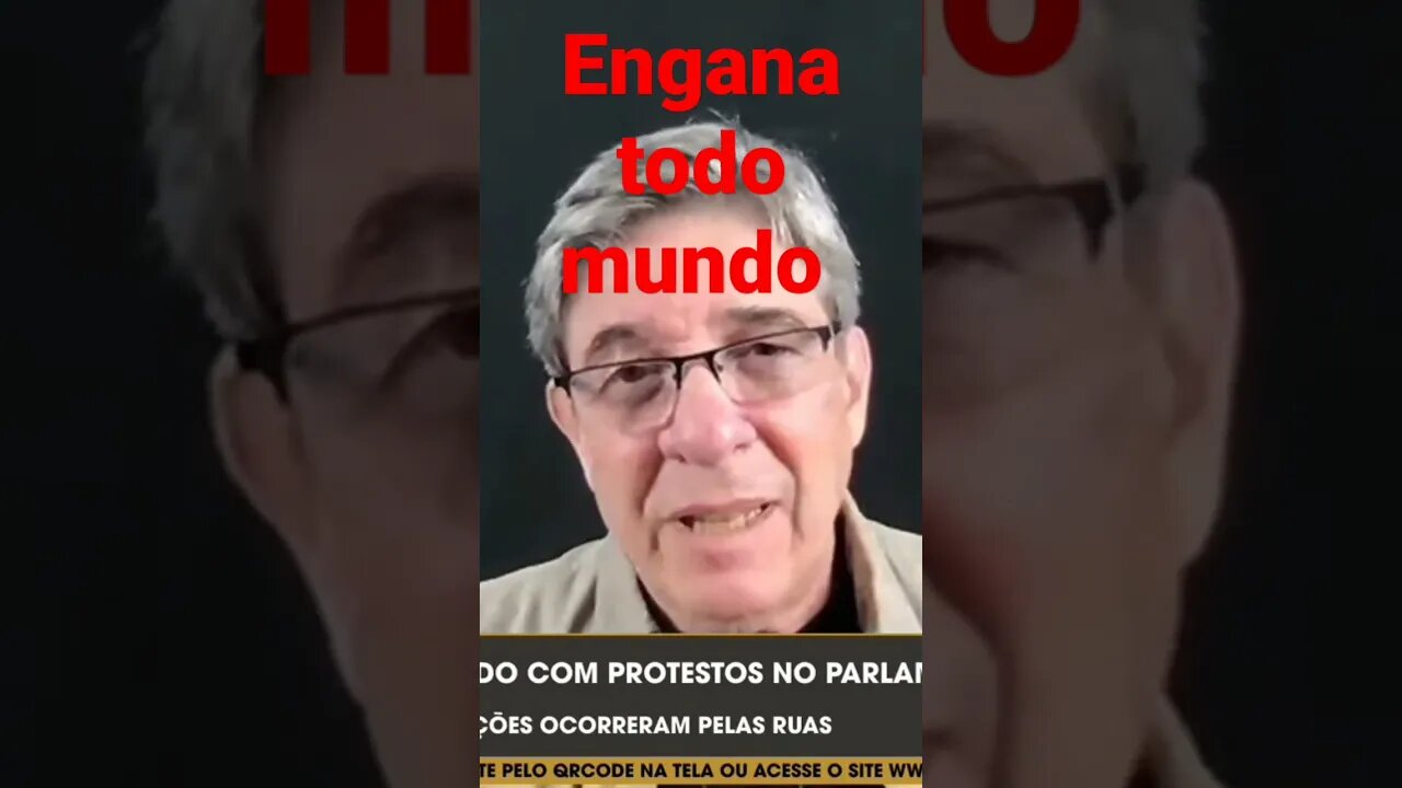 engana geral, típico cinismo