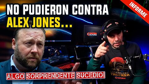 🚨 BREAKING: No Pudieron contra Alex Jones, Algo Sorprendente Sucedió