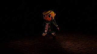 Toon Link 3D Render