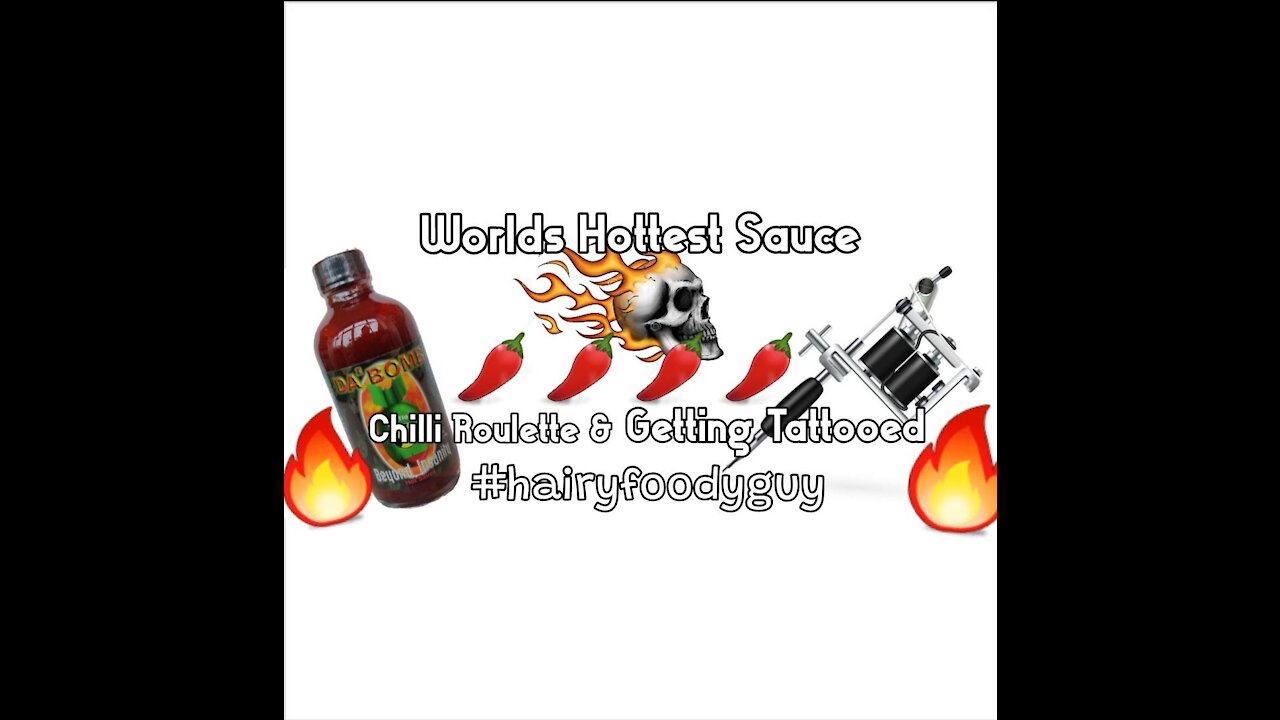 Idiot Does Worlds Hottest Chilli Challenge Whilst Getting Tattooed. Warning this contains swearing!