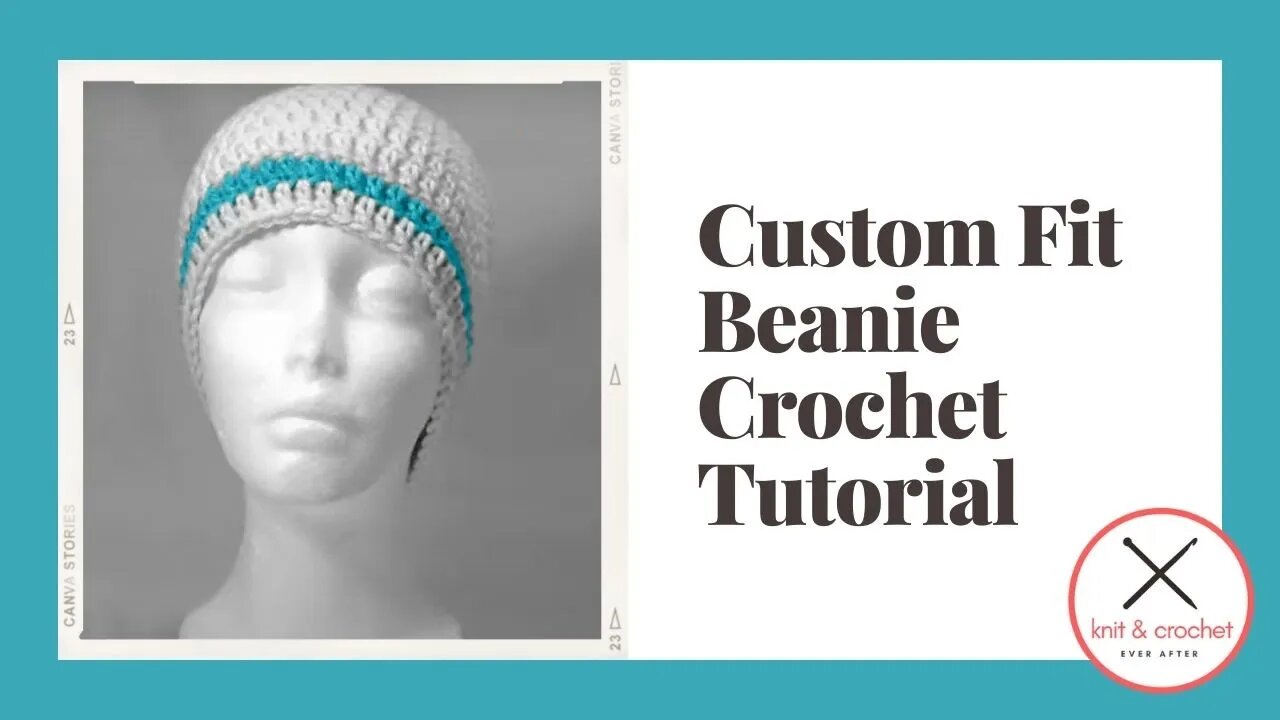 Custom Fit Beanie in Double Crochet Workshop