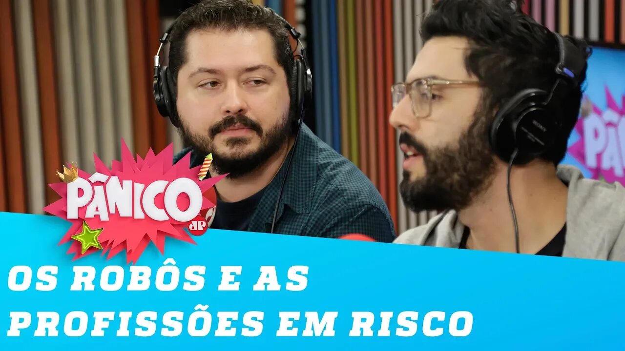 Quais profissões vão ser SUBSTITUÍDAS POR ROBÔS? Atila e Tiago Mattos respondem