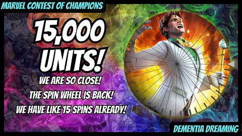 The Titan Crystal Spin Wheel Is Back! | Farming Units... SO CLOSE TO 15,000!!!