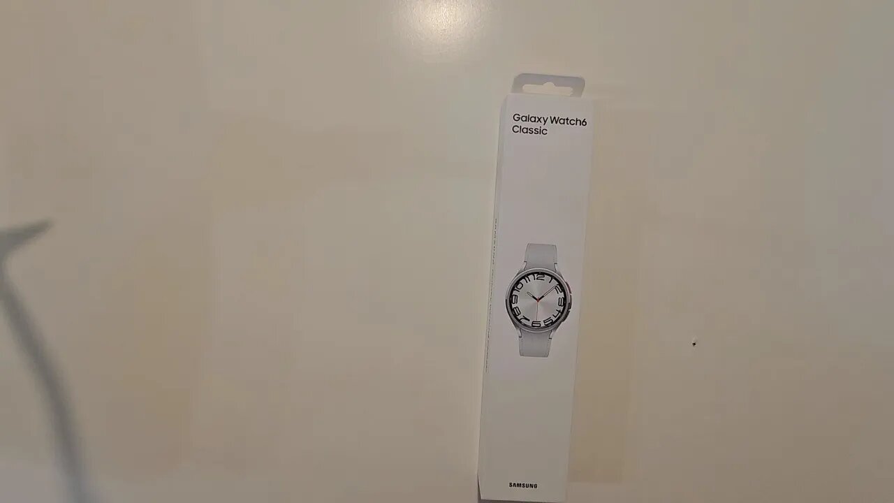 Samsung Galaxy Watch 6 Classic Unboxing