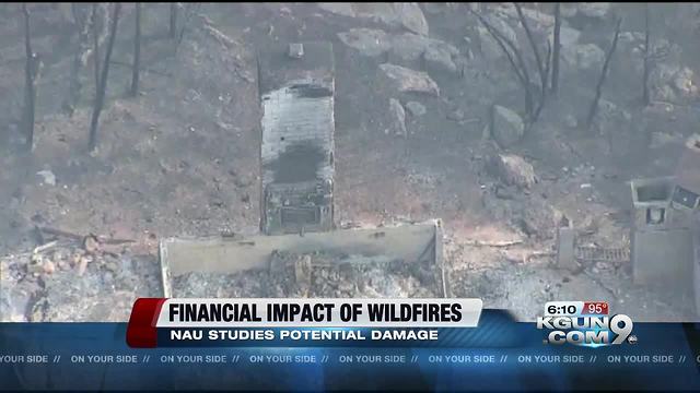 Study: Wildfire, flooding near Williams could cost $694M