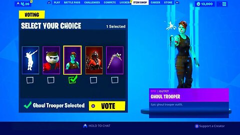 *NEW* ITEM SHOP VOTING NOW LIVE! (Fortnite Item Shop Update)