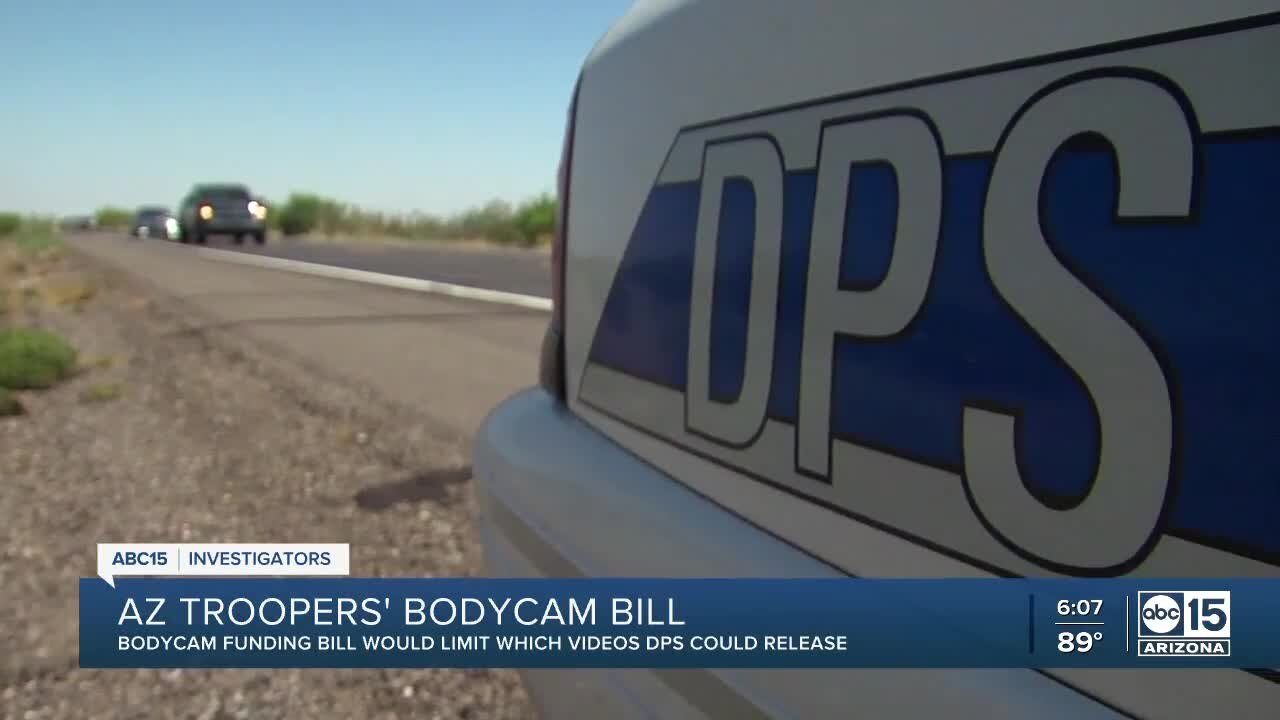 Bill to give AZ troopers body cameras would also restrict video release