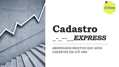 Cadastro EXPRESS Especial "HIVE" com Thiago Canina - 11/abr