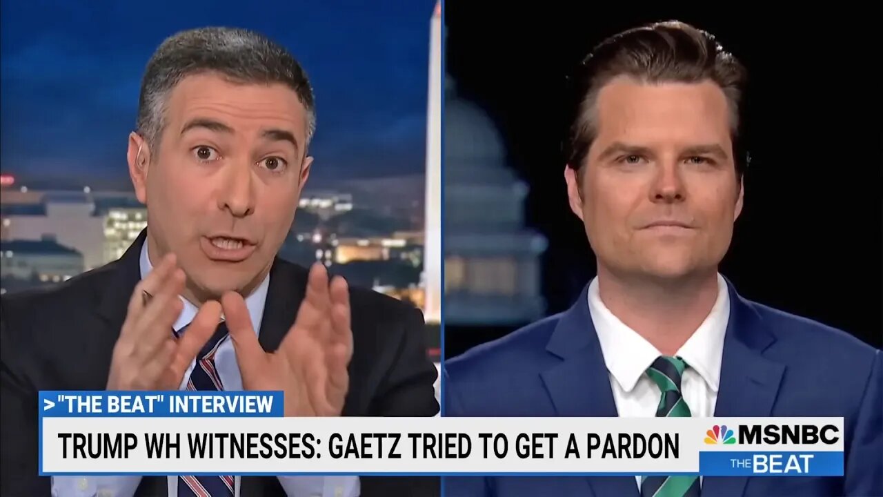 Matt Gaetz Lies Over and Over in MSNBC Interview