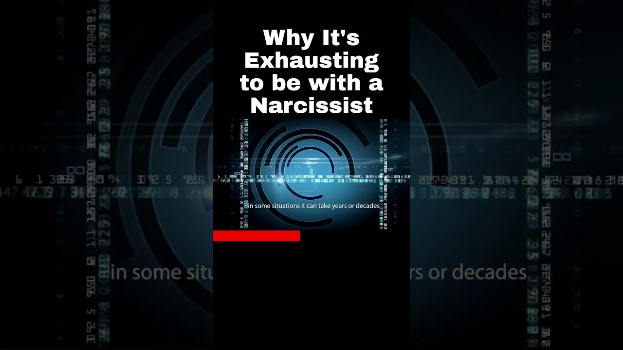 Why It's Exhausting to be with a Narcissist