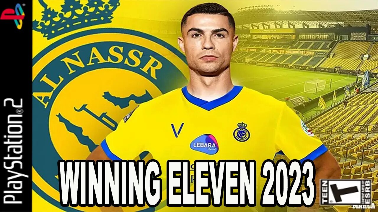 WINNING ELEVEN 2023 WINTER TRANSFERS CR7 AL NASR (PS2)