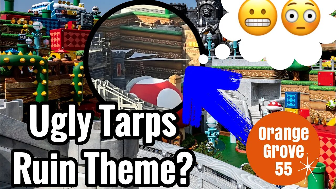 Super Nintendo World Update - TARPS!!