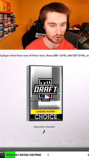 I PULLED THE BEST POSSIBLE PLAYER FROM THE DRAFT PACK IN MLB THE SHOW 24