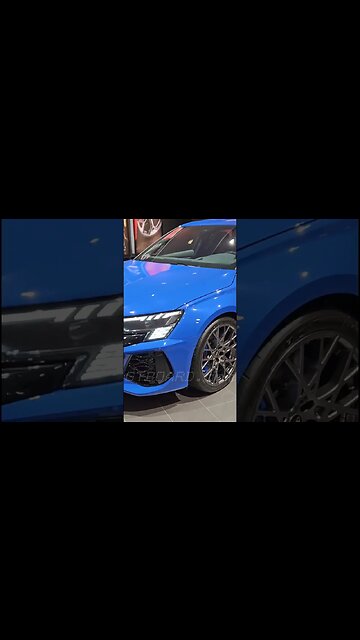 😱407 HP Audi RS3 Sportback Performance Edition 1/300 Nogaro Blue top speed 300 km/h