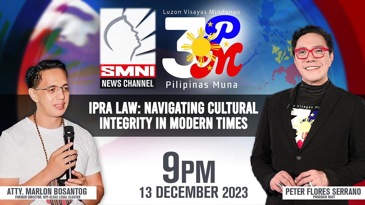 LIVE: 3PM Luzon Visayas Mindanao – Pilipinas Muna with Peter Flores Serrano | December 13, 2023