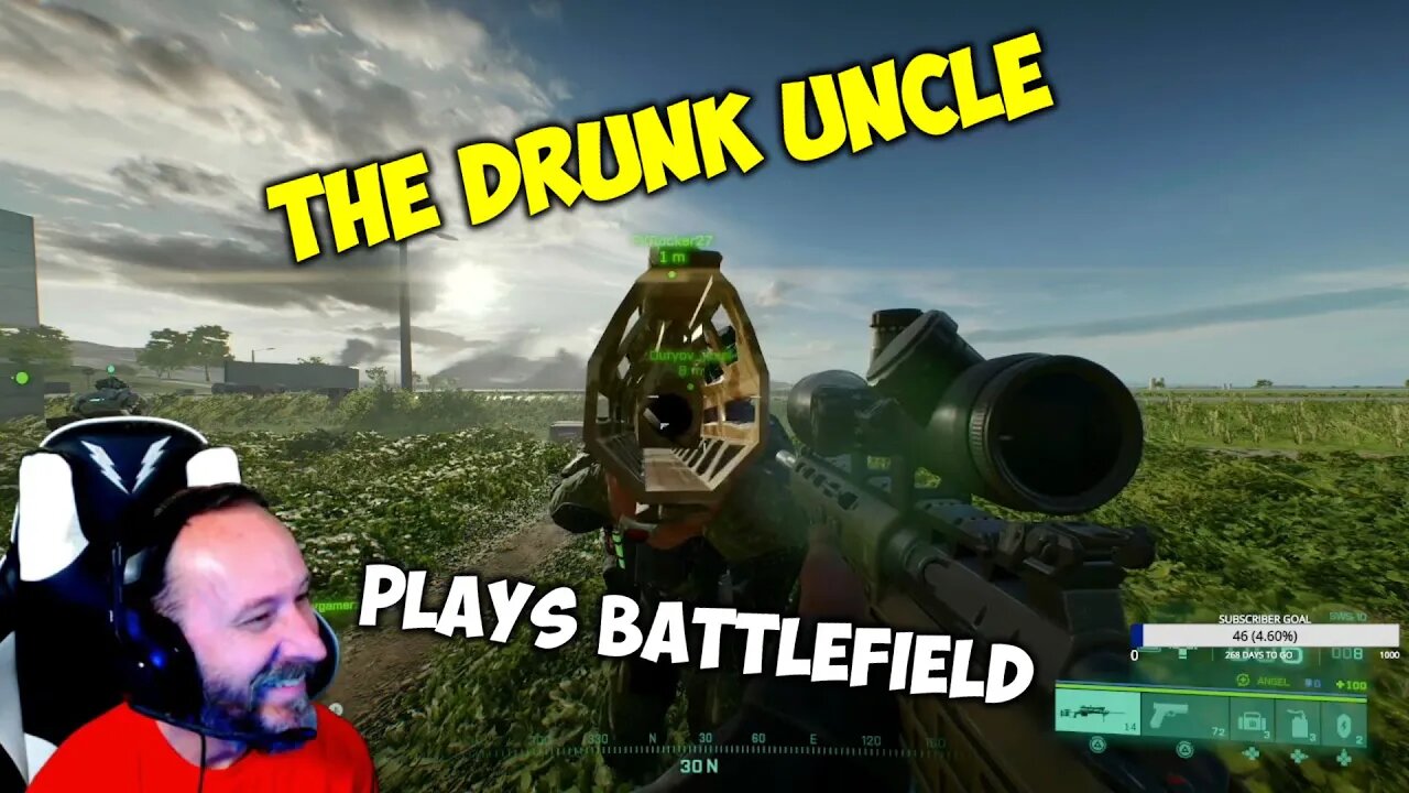 Drunk Uncle Plays Battlefield