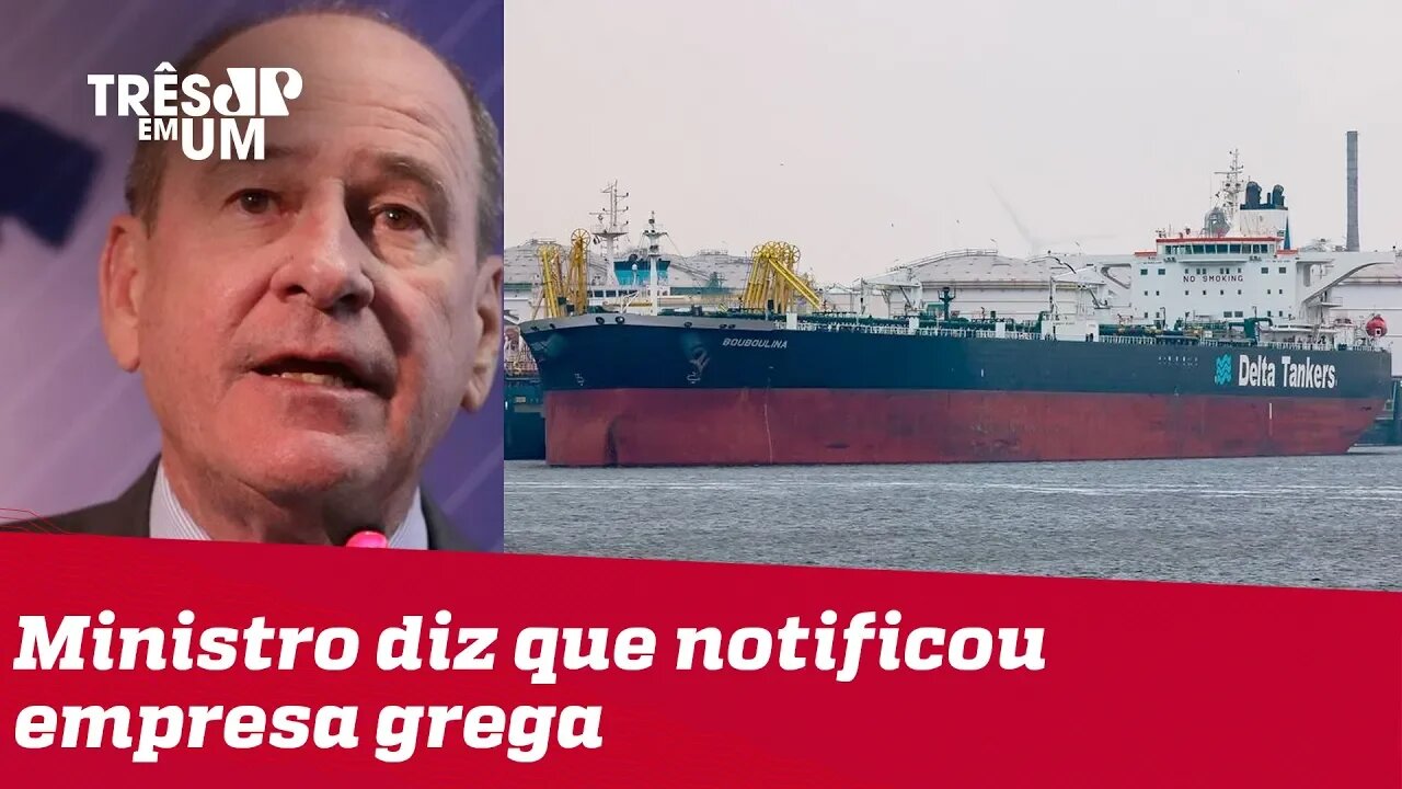 Óleo no Nordeste: Ministro diz que notificou empresa grega, mas companhia nega