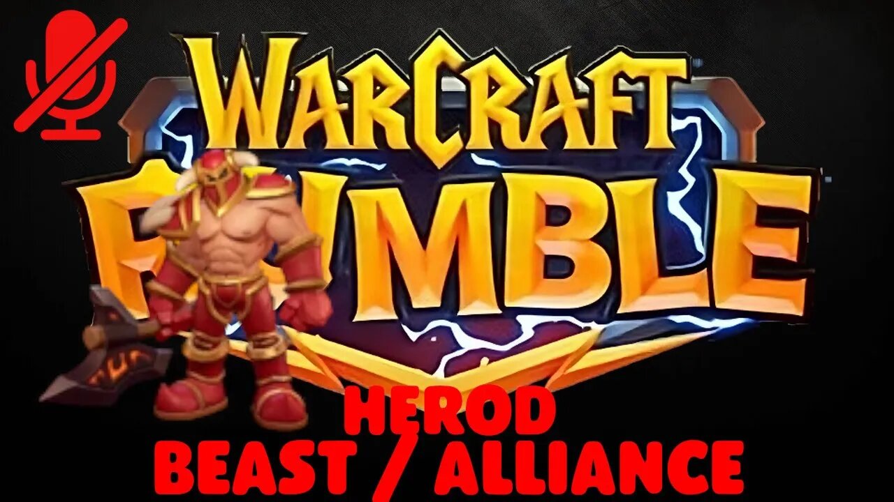 WarCraft Rumble - Herod - Beast + Alliance