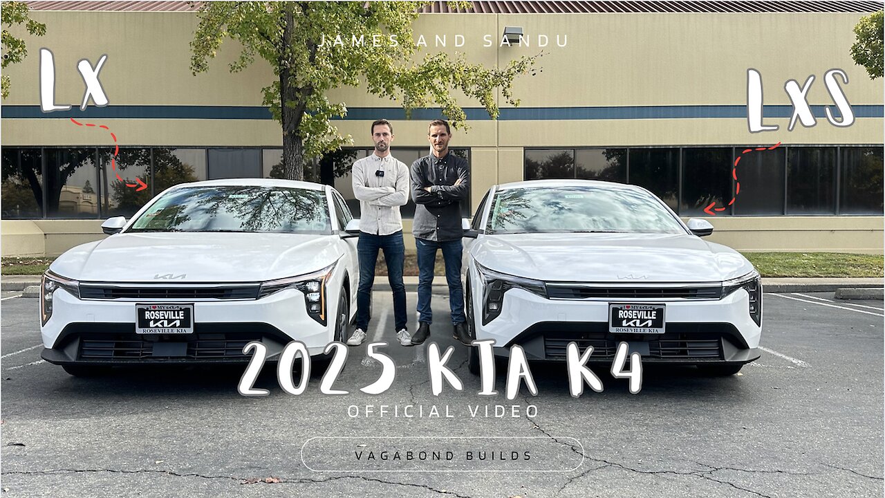 The new 2025 KIA K4 LX vs LXS. Which one should you buy?