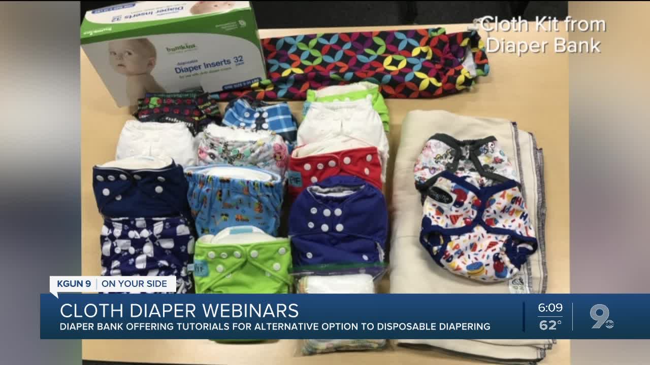 Diaper Bank launching cloth diaper webinar