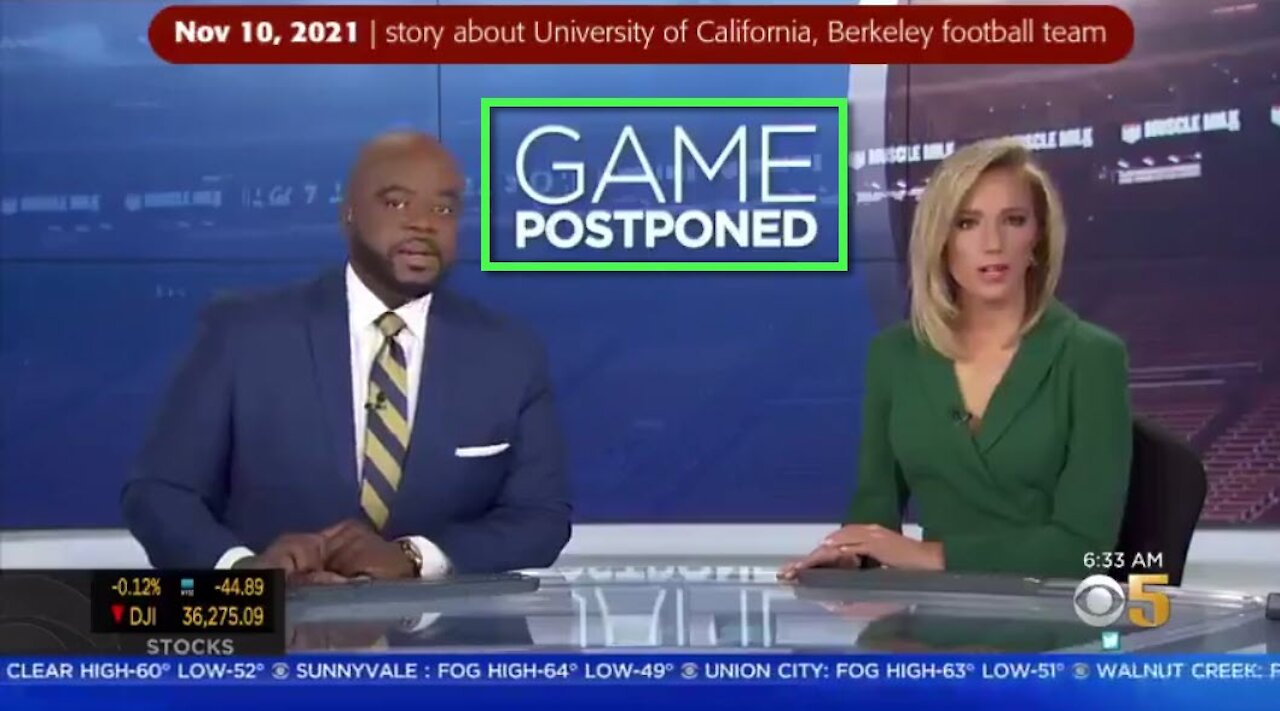 COMMIEfornia: Berkeley football team 99% "vaccinated" - 44 players out with CONVID