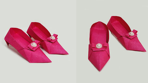 DIY Origami Shoes Tutorial