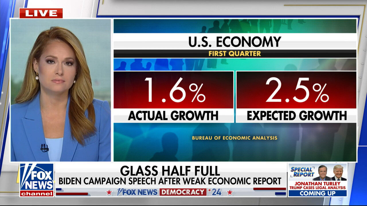 GDP Slows To 1.6% In First Quarter Of 2024