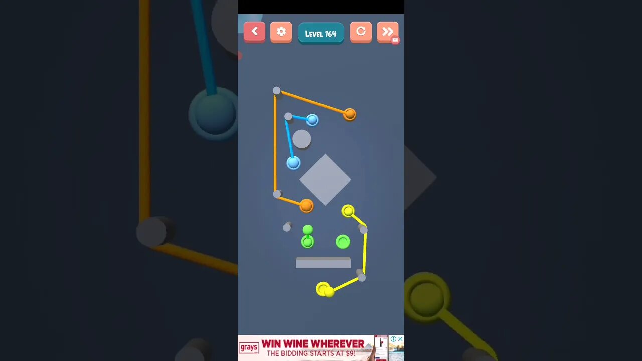 Color Rope Puzzle - Level 164