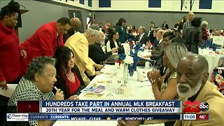 Hundreds take part in annual MLK breakfast
