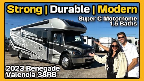 This RV is a DREAM! 2023 Renegade Valencia 38RB